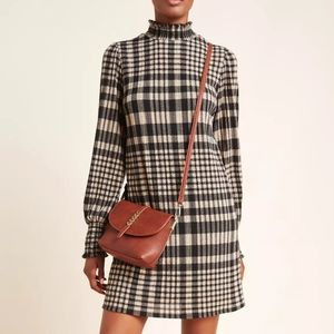 HTF Anthropologie Montague Plaid Tunic